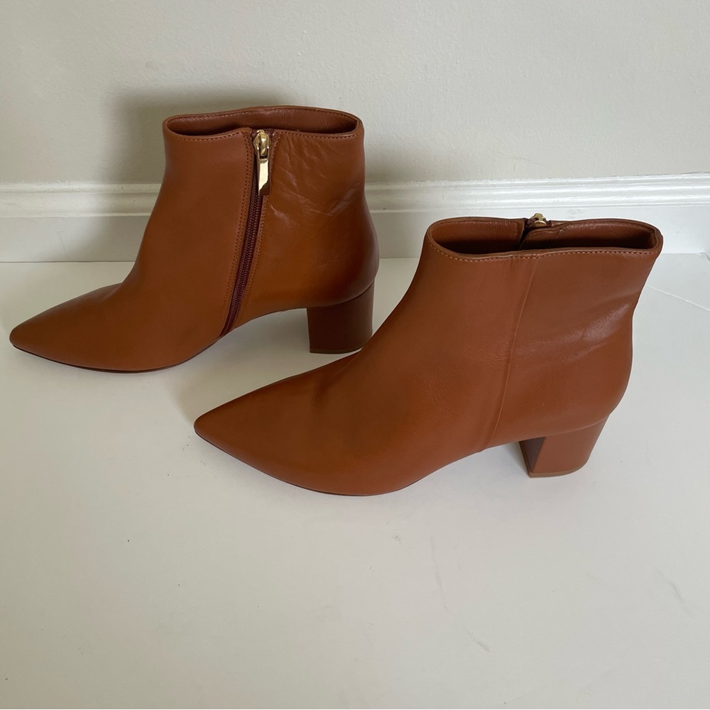 L'AGENCE Brown Ankle Boots - Picture 4 of 7